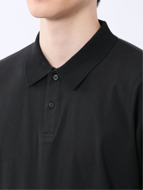 ストレッチ ニット衿 半袖ポロシャツ