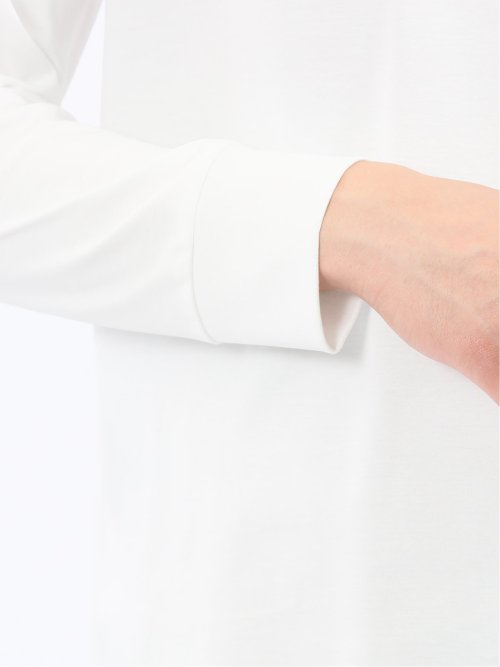 【DRESS T-SHIRT】シルケットスムス タートルネック 長袖Tシャツ