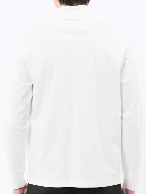 【DRESS T-SHIRT】シルケットスムス タートルネック 長袖Tシャツ