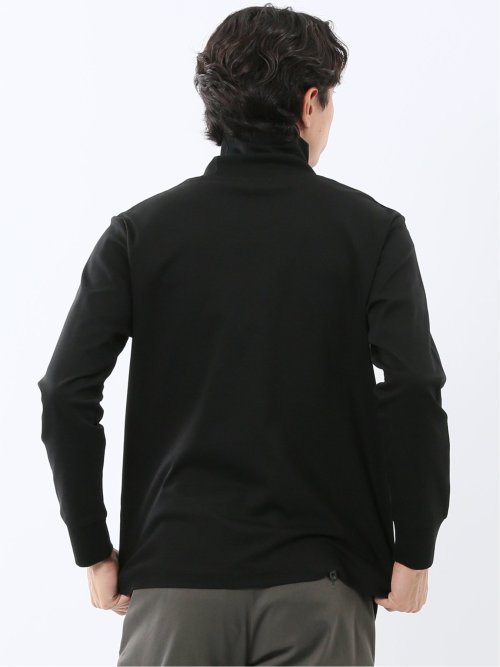 【DRESS T-SHIRT】シルケットスムス タートルネック 長袖Tシャツ