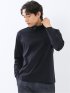 【DRESS T-SHIRT】シルケットスムス タートルネック 長袖Tシャツ