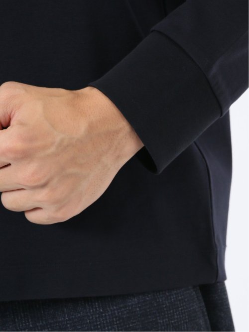 【DRESS T-SHIRT】シルケットスムス タートルネック 長袖Tシャツ