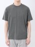 接触冷感 モックネック半袖Tシャツ
