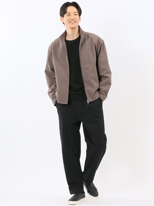 カットツイル スタンドZIPアウター(セットアップ可能)