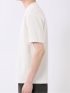 【DRESS T-SHIRT】シルケットポンチ スロープネック 半袖 Tシャツ