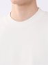 【DRESS T-SHIRT】シルケットポンチ スロープネック 半袖 Tシャツ
