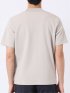 ストレッチ 接触冷感 抗菌防臭 UV シルケットポンチ 綿混 スロープネック 半袖 Tシャツ メンズ