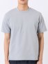 ストレッチ 接触冷感 抗菌防臭 UV シルケットポンチ 綿混 スロープネック 半袖 Tシャツ メンズ