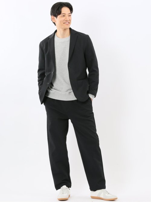 カットツイル 2ボタンテーラードジャケット(セットアップ可能)