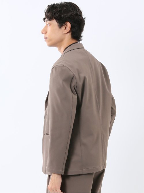 カットツイル 2ボタンテーラードジャケット(セットアップ可能)