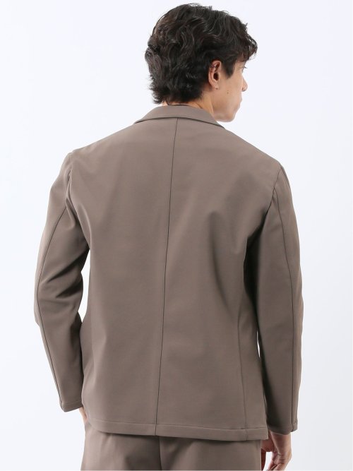 カットツイル 2ボタンテーラードジャケット(セットアップ可能)