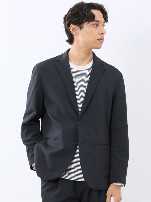 カットツイル 2ボタンテーラードジャケット(セットアップ可能)