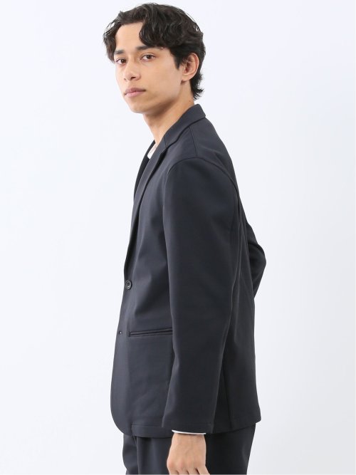 カットツイル 2ボタンテーラードジャケット(セットアップ可能)
