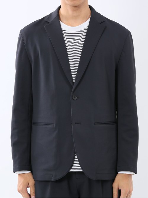 カットツイル 2ボタンテーラードジャケット(セットアップ可能)