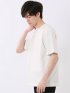 ストレッチ 接触冷感 抗菌防臭 UV シルケットポンチ 綿混 クルーネック 半袖 Tシャツ メンズ