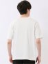 ストレッチ 接触冷感 抗菌防臭 UV シルケットポンチ 綿混 クルーネック 半袖 Tシャツ メンズ