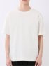 ストレッチ 接触冷感 抗菌防臭 UV シルケットポンチ 綿混 クルーネック 半袖 Tシャツ メンズ
