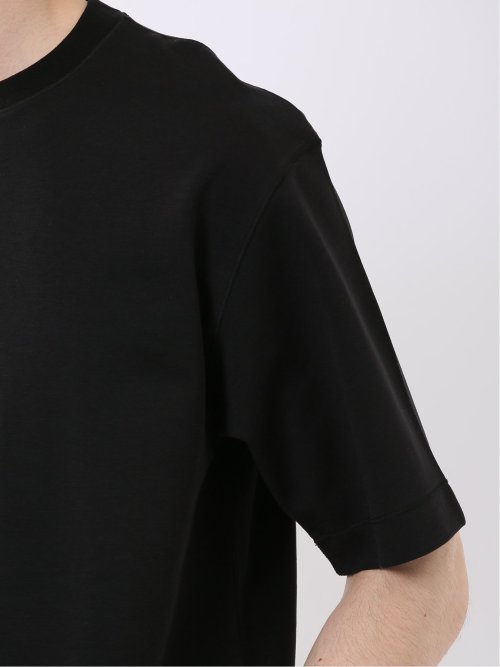 ストレッチ 接触冷感 抗菌防臭 UV シルケットポンチ 綿混 クルーネック 半袖 Tシャツ メンズ