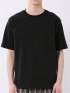 ストレッチ 接触冷感 抗菌防臭 UV シルケットポンチ 綿混 クルーネック 半袖 Tシャツ メンズ