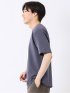 接触冷感 ストレッチ シルケットポンチ クルーネック 半袖 Tシャツ