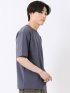 接触冷感 ストレッチ シルケットポンチ クルーネック 半袖 Tシャツ
