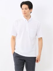 Biz フィールドセンサー ボタンダウン半袖 ビズポロ