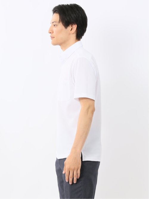 Biz フィールドセンサー ボタンダウン半袖 ビズポロ