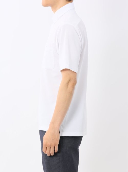 Biz フィールドセンサー ボタンダウン半袖 ビズポロ