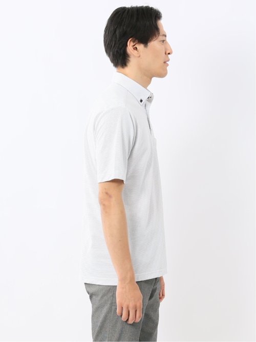 Biz フィールドセンサー ボタンダウン半袖 ビズポロ