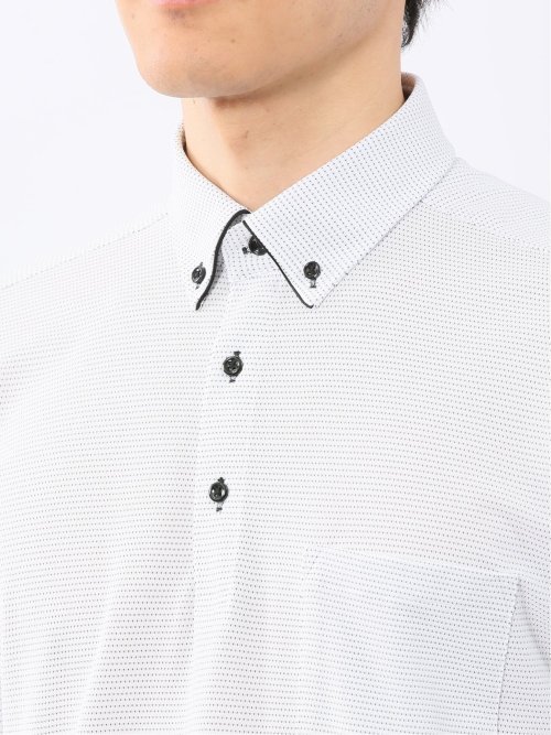 Biz フィールドセンサー ボタンダウン半袖 ビズポロ