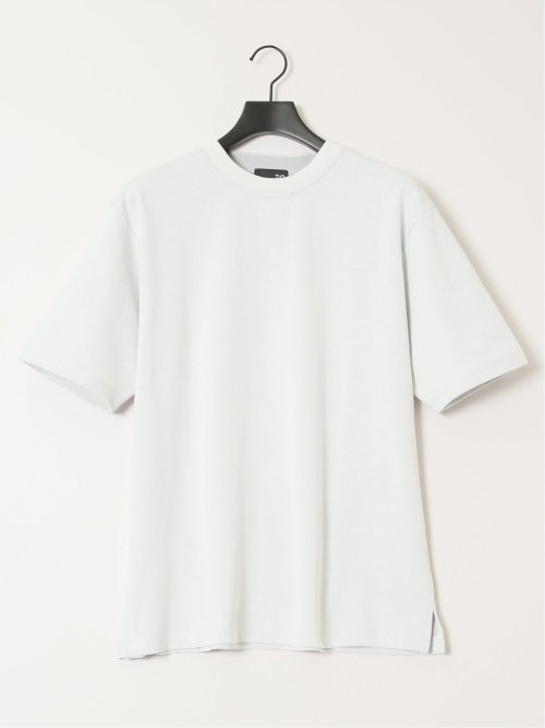 ダブルフェイス ポンチ クルーネック半袖Tシャツ