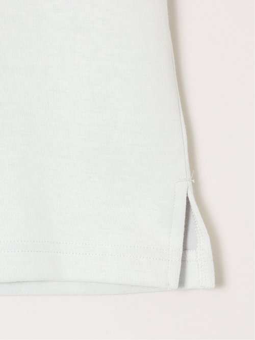 ダブルフェイス ポンチ クルーネック半袖Tシャツ