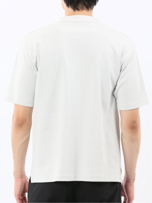 ダブルフェイス ポンチ クルーネック半袖Tシャツ