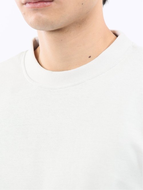 ダブルフェイス ポンチ クルーネック半袖Tシャツ