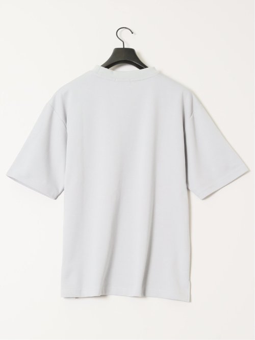 ダブルフェイス ポンチ クルーネック半袖Tシャツ