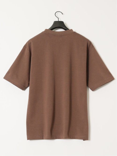 ダブルフェイス ポンチ クルーネック半袖Tシャツ