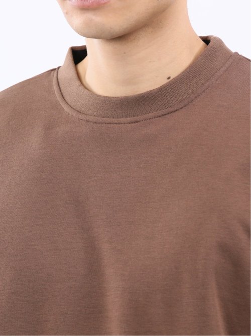 ダブルフェイス ポンチ クルーネック半袖Tシャツ