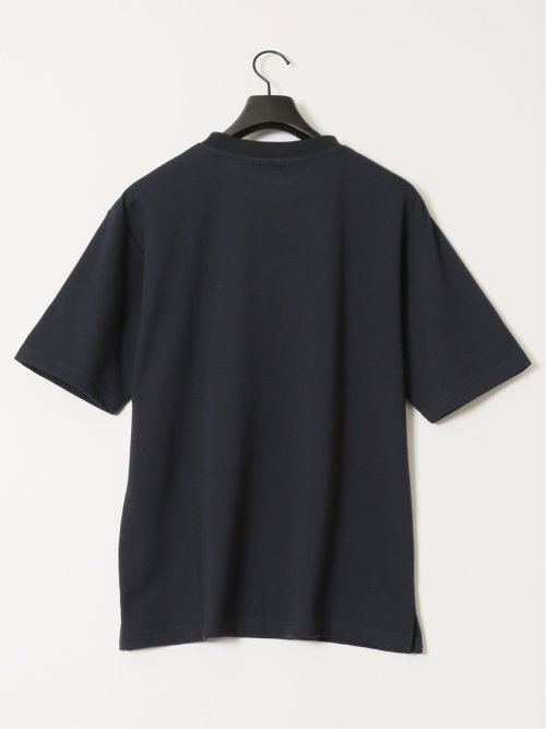 ダブルフェイス ポンチ クルーネック半袖Tシャツ