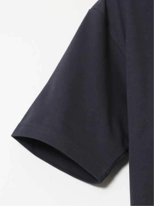 ダブルフェイス ポンチ クルーネック半袖Tシャツ