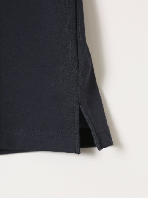 ダブルフェイス ポンチ クルーネック半袖Tシャツ