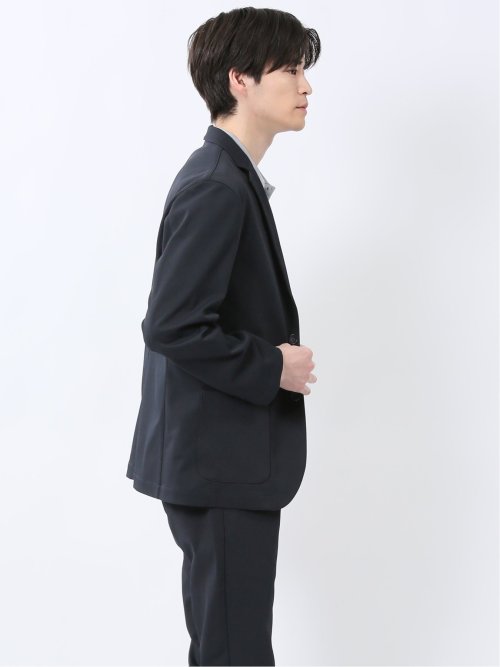 クロスストレッチ 2ボタンジャケット(セットアップ可能)