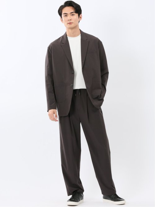 【DRESS T-SHIRT】シルケットスムス スロープネック 半袖 Tシャツ