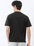 Tシャツ メンズ 半袖 ストレッチ 接触冷感 抗菌防臭 UV 綿 コットン 無地 シルケット スムス スロープネック ドレスT