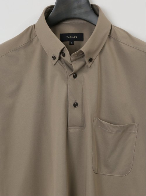 Biz エアロアクティブ ボタンダウン半袖 ビズポロ