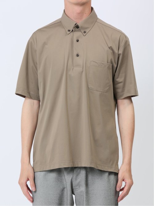 Biz エアロアクティブ ボタンダウン半袖 ビズポロ