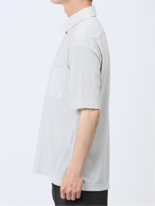 Biz クールアプリ ボタンダウン半袖 ビズポロ