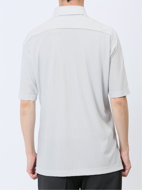 Biz クールアプリ ボタンダウン半袖 ビズポロ