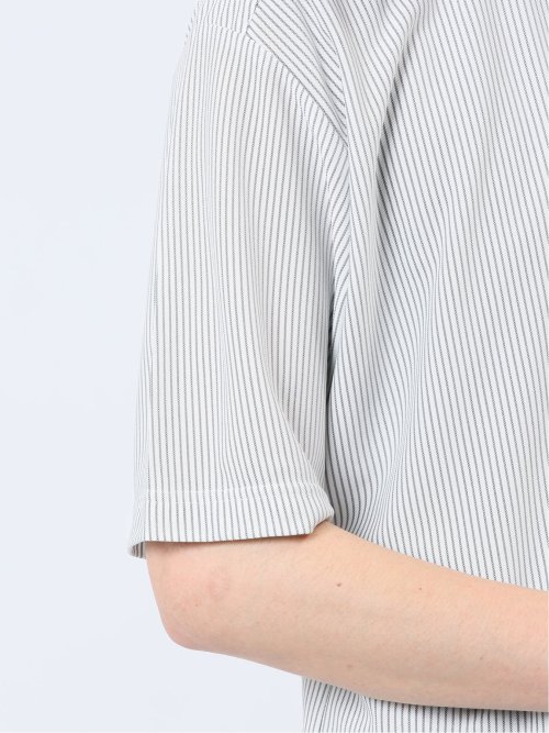 Biz クールアプリ ボタンダウン半袖 ビズポロ