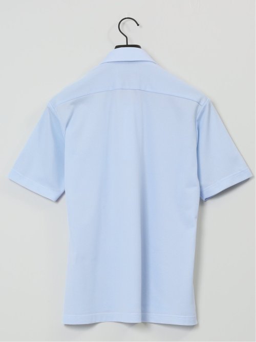 Biz クールアプリ ボタンダウン半袖 ビズポロ