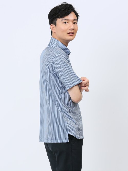 Biz 接触冷感 吸水速乾 半袖ポロシャツ